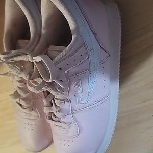 Pink Fila size 4.5 shoes